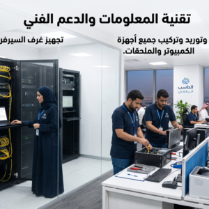 تقنية المعلومات والدعم الفني
