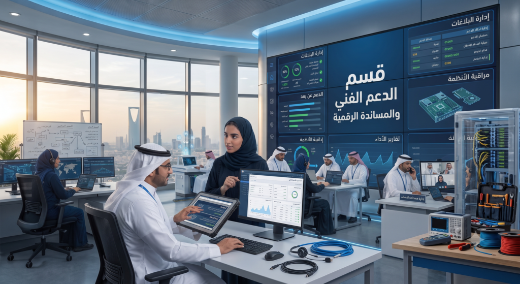 قسم الدعم الفنى