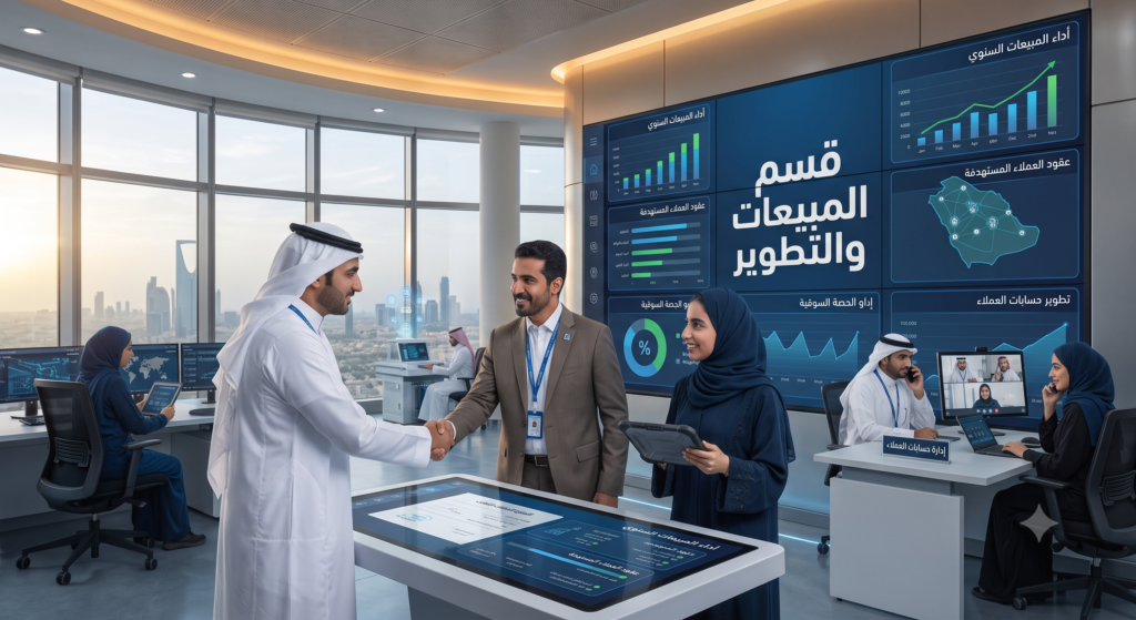قسم المبيعات